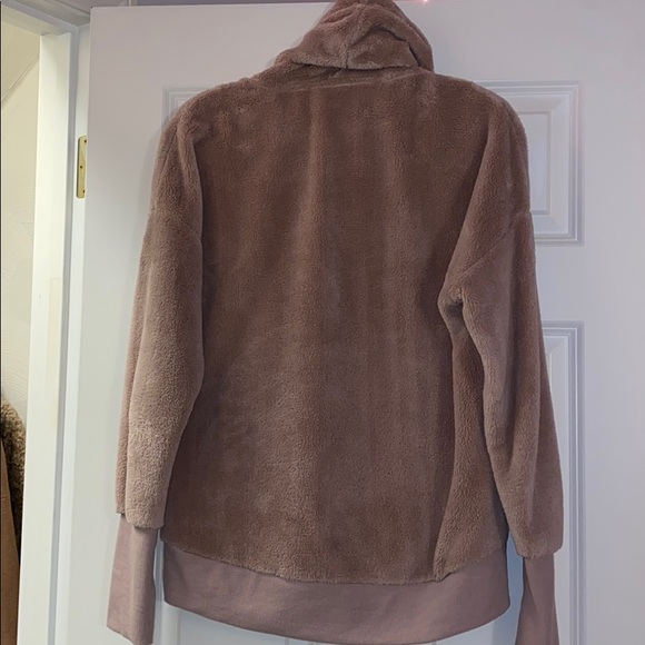 Mondetta Sherpa Drawstring Turtleneck Sweater - Picture 2 of 2